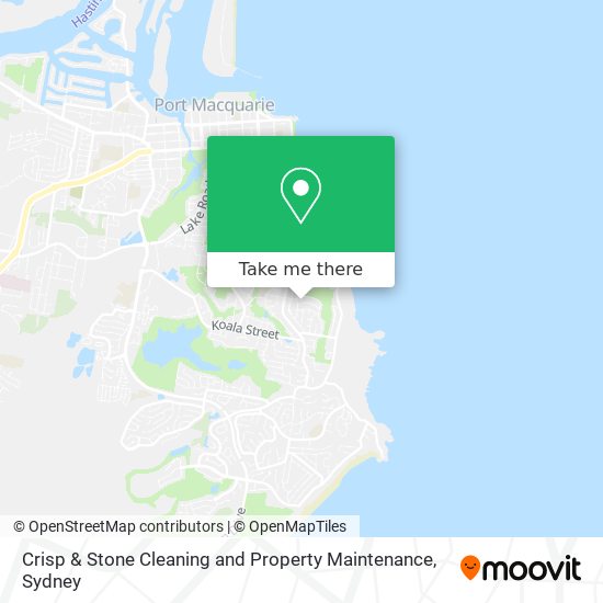 Mapa Crisp & Stone Cleaning and Property Maintenance