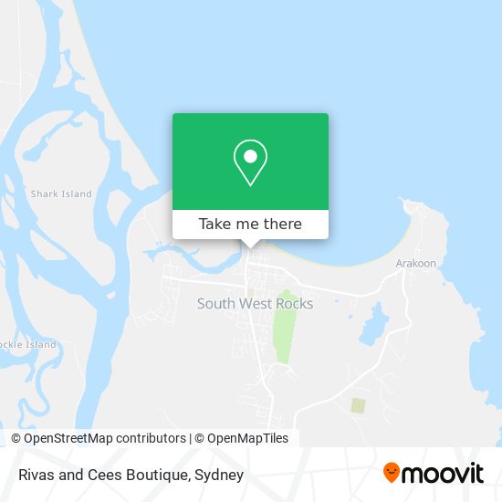 Rivas and Cees Boutique map