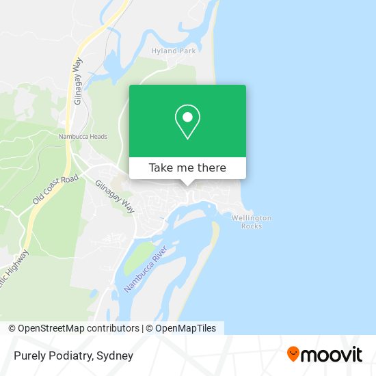 Purely Podiatry map