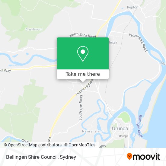 Bellingen Shire Council map