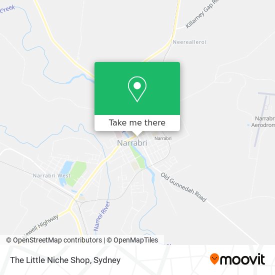 The Little Niche Shop map