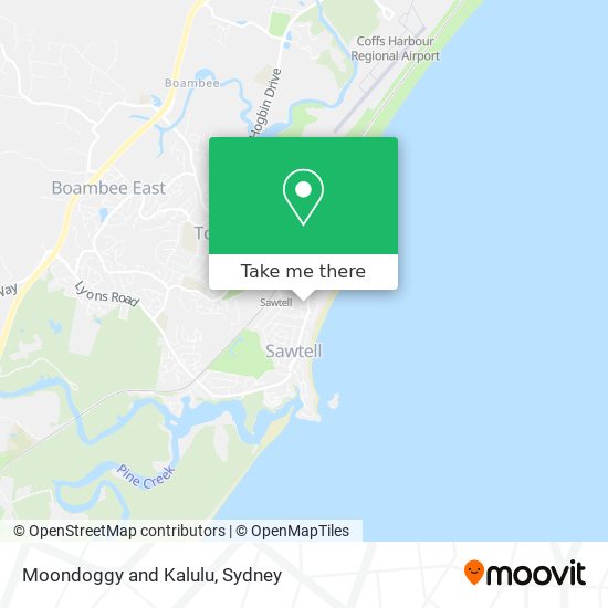 Moondoggy and Kalulu map