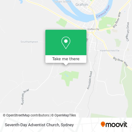 Seventh-Day Adventist Church map