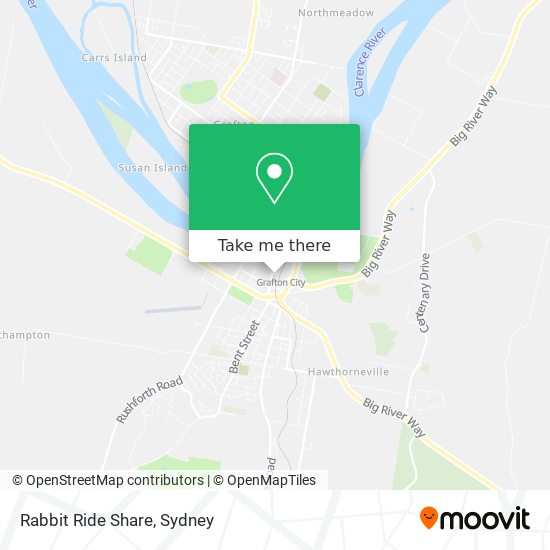 Rabbit Ride Share map