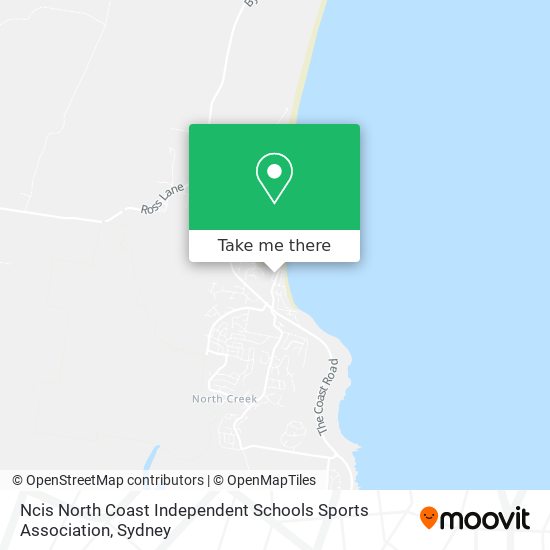 Mapa Ncis North Coast Independent Schools Sports Association