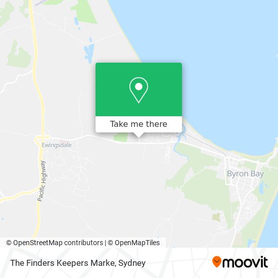 The Finders Keepers Marke map