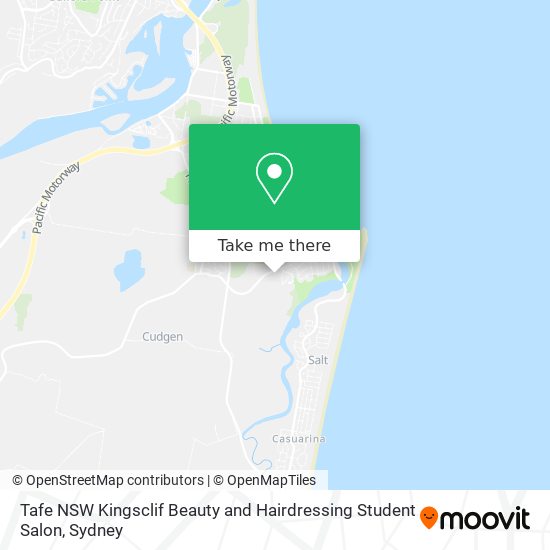 How to get to Tafe NSW Kingsclif Beauty and Hairdressing Student Salon