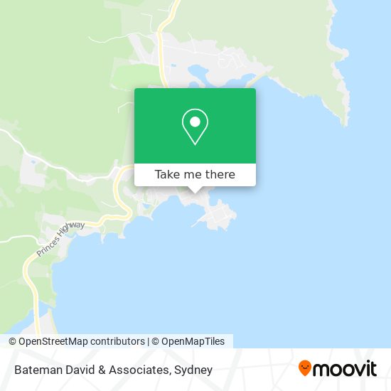 Bateman David & Associates map