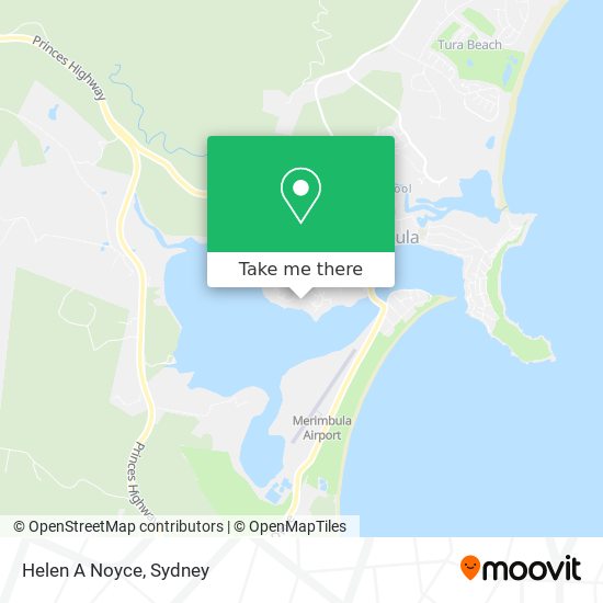 How to get to Helen A Noyce in Merimbula by Bus or Train?