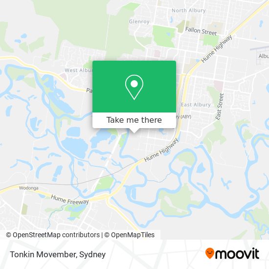 Tonkin Movember map