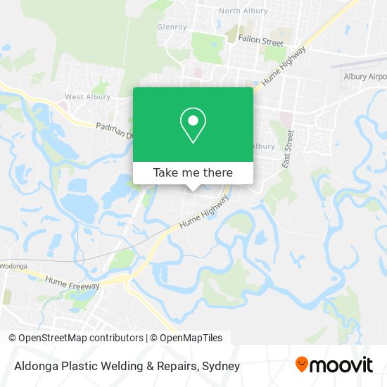 Aldonga Plastic Welding & Repairs map