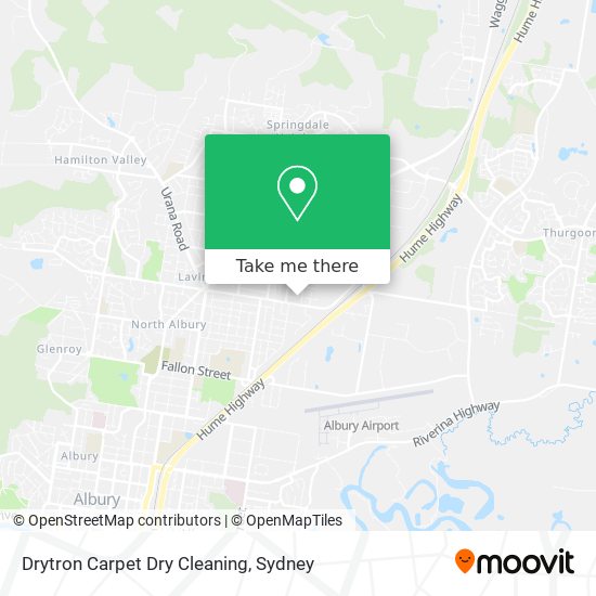 Drytron Carpet Dry Cleaning map