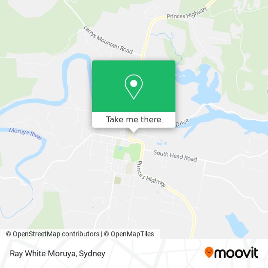 Ray White Moruya map