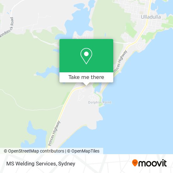 MS Welding Services map