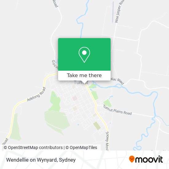 Wendellie on Wynyard map