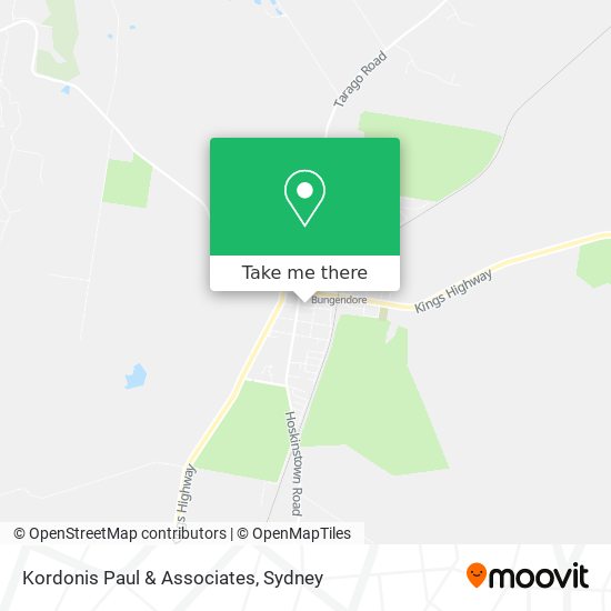 Kordonis Paul & Associates map