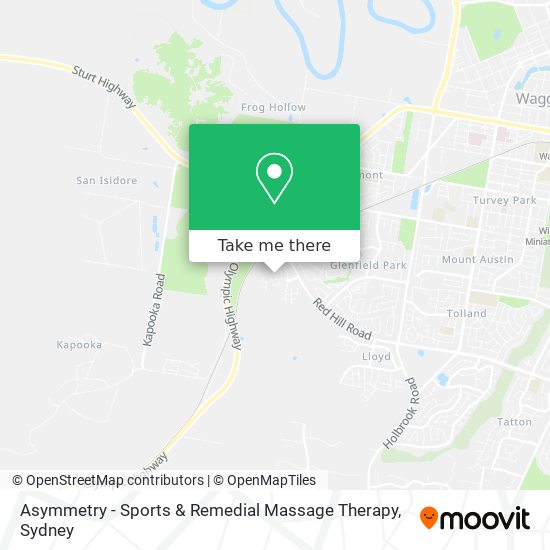 Mapa Asymmetry - Sports & Remedial Massage Therapy