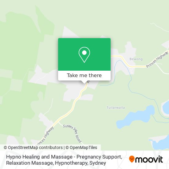 Hypno Healing and Massage - Pregnancy Support, Relaxation Massage, Hypnotherapy map