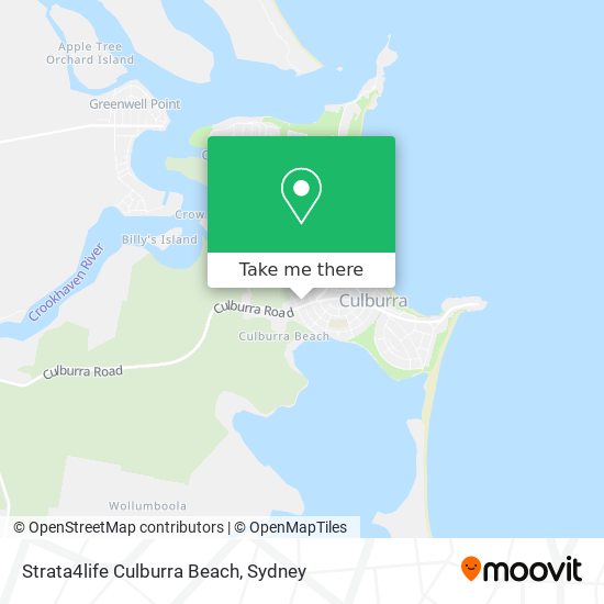 Strata4life Culburra Beach map