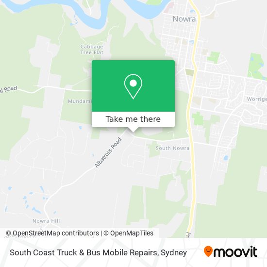 Mapa South Coast Truck & Bus Mobile Repairs