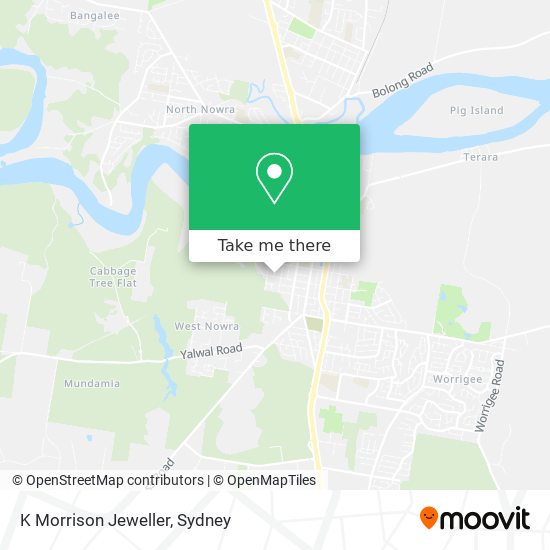 Mapa K Morrison Jeweller