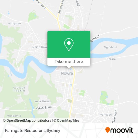 Farmgate Restaurant map