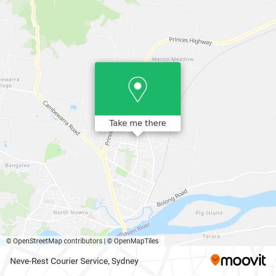 Neve-Rest Courier Service map