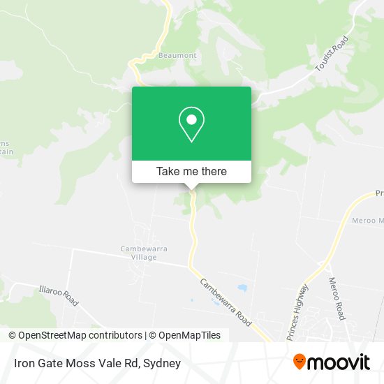 Iron Gate Moss Vale Rd map