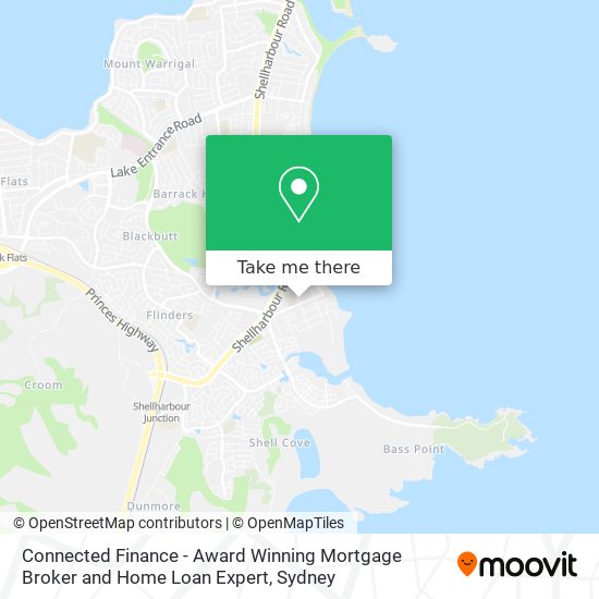 Connected Finance - Award Winning Mortgage Broker and Home Loan Expert map