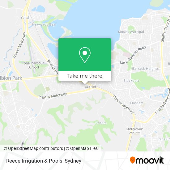 Reece Irrigation & Pools map