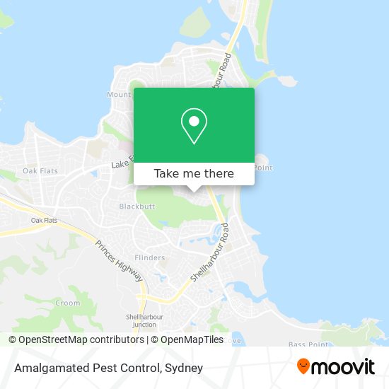 Amalgamated Pest Control map