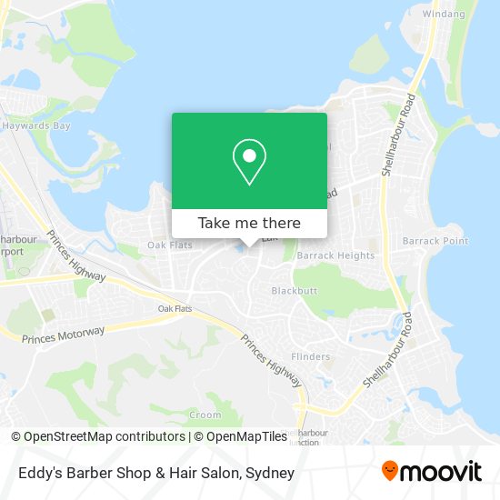 Eddy's Barber Shop & Hair Salon map