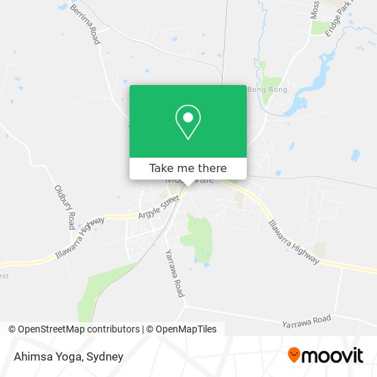 Ahimsa Yoga map