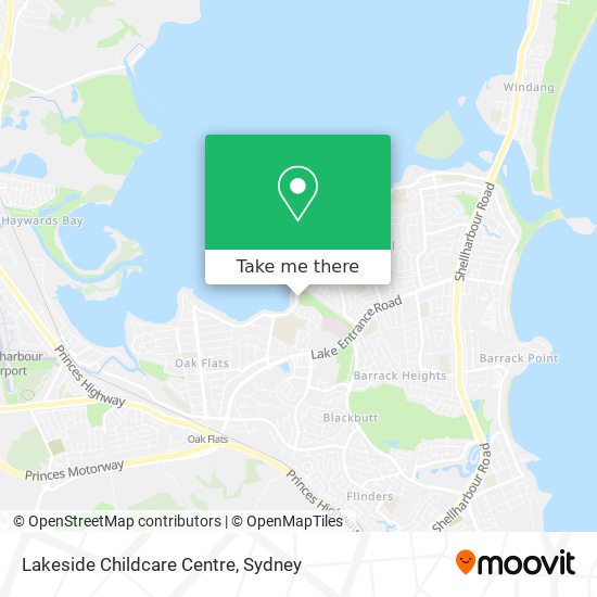 Lakeside Childcare Centre map