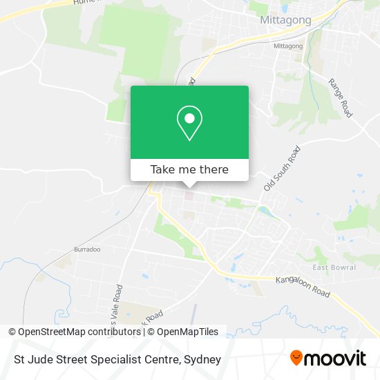 St Jude Street Specialist Centre map