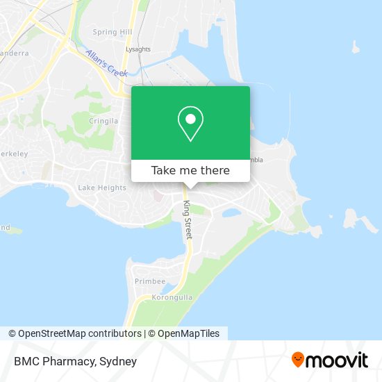 BMC Pharmacy map