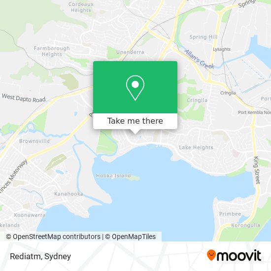 Rediatm map