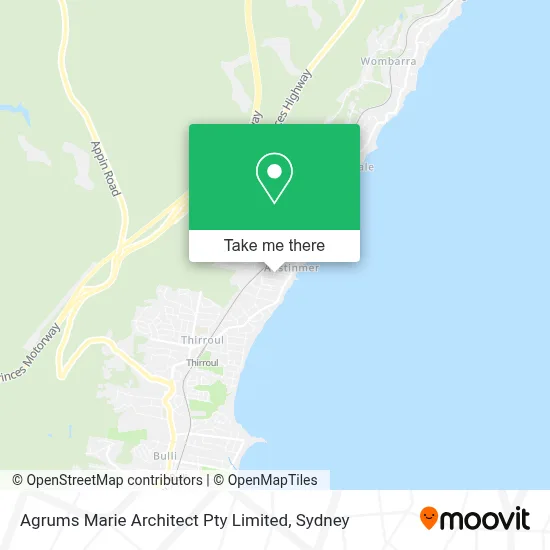 Mapa Agrums Marie Architect Pty Limited