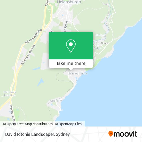 David Ritchie Landscaper map