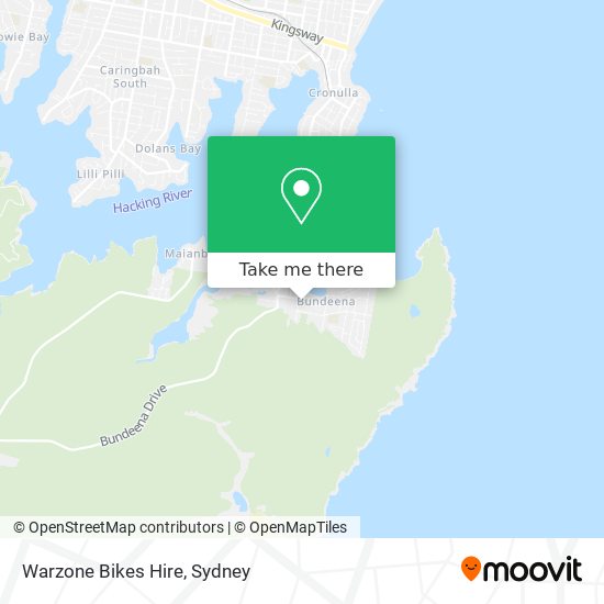 Mapa Warzone Bikes Hire
