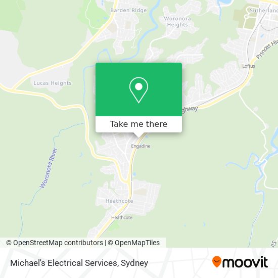 Mapa Michael's Electrical Services