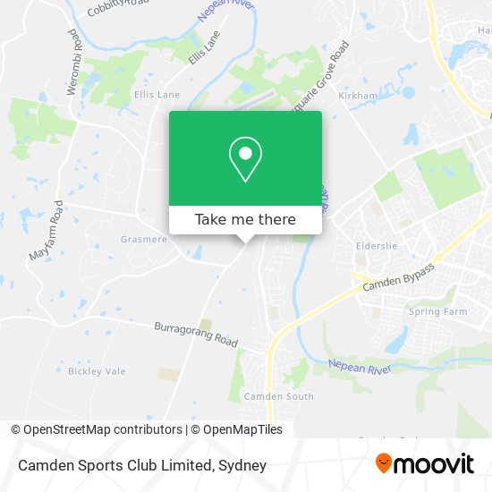 Camden Sports Club Limited map