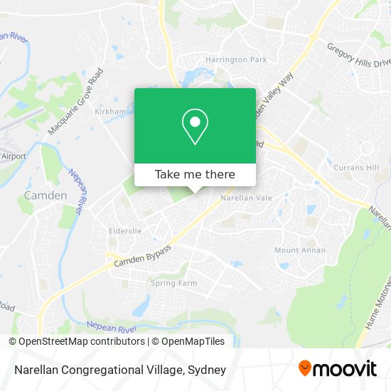 Narellan Congregational Village map