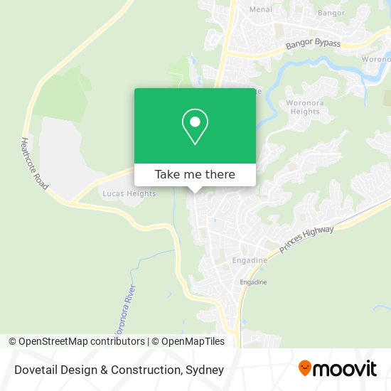 Dovetail Design & Construction map