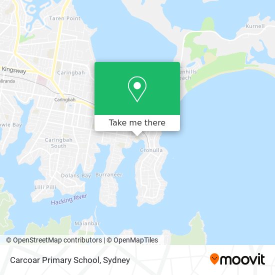 Carcoar Primary School map