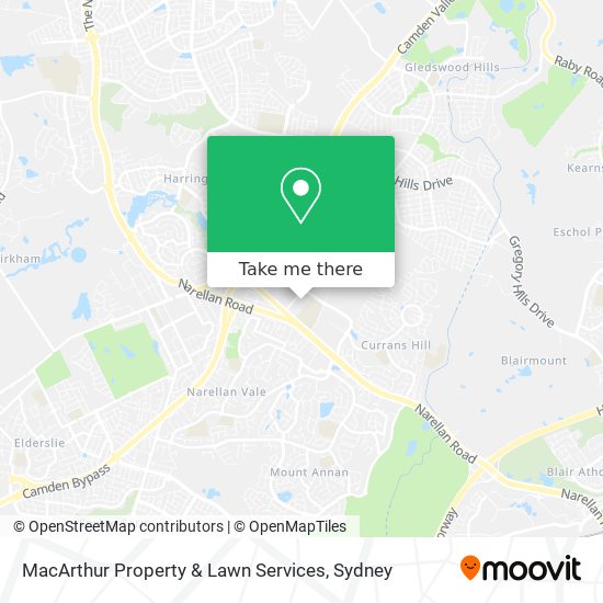 Mapa MacArthur Property & Lawn Services