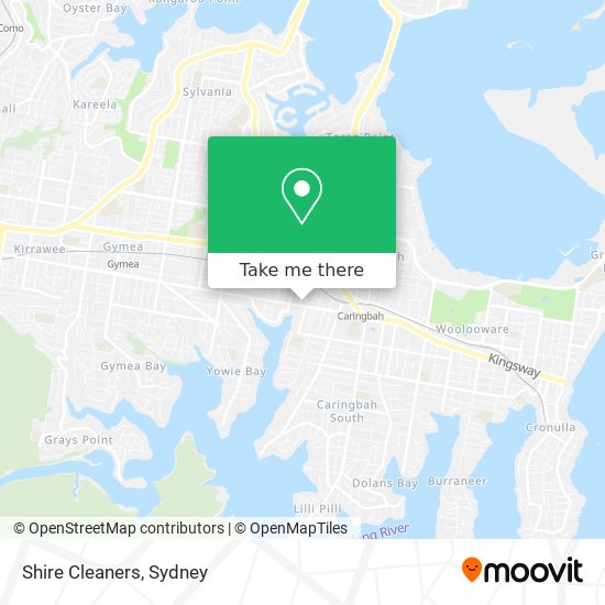 Mapa Shire Cleaners