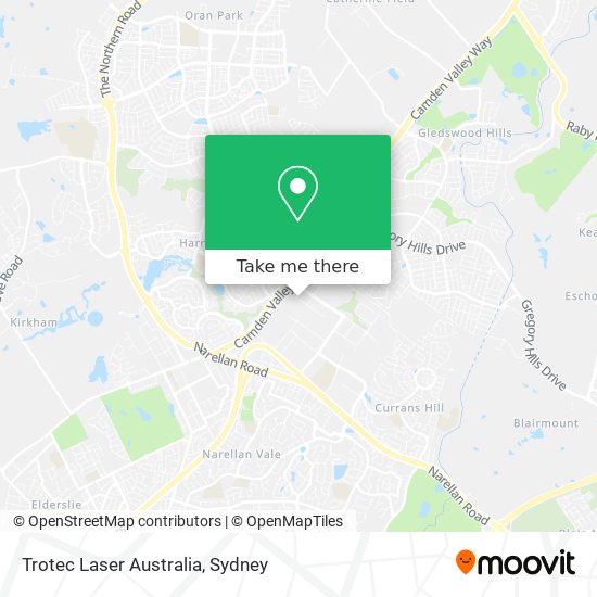 Trotec Laser Australia map