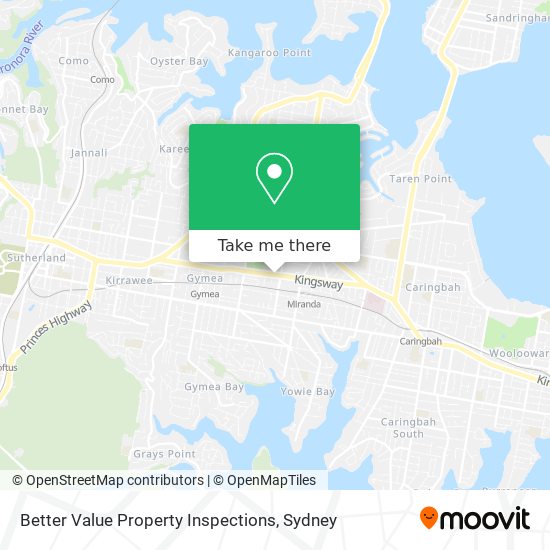 Better Value Property Inspections map