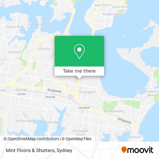 Mint Floors & Shutters map